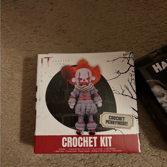 Pennywise and Michael Myers DIY Crochet Kits! - Picture 2 of 3